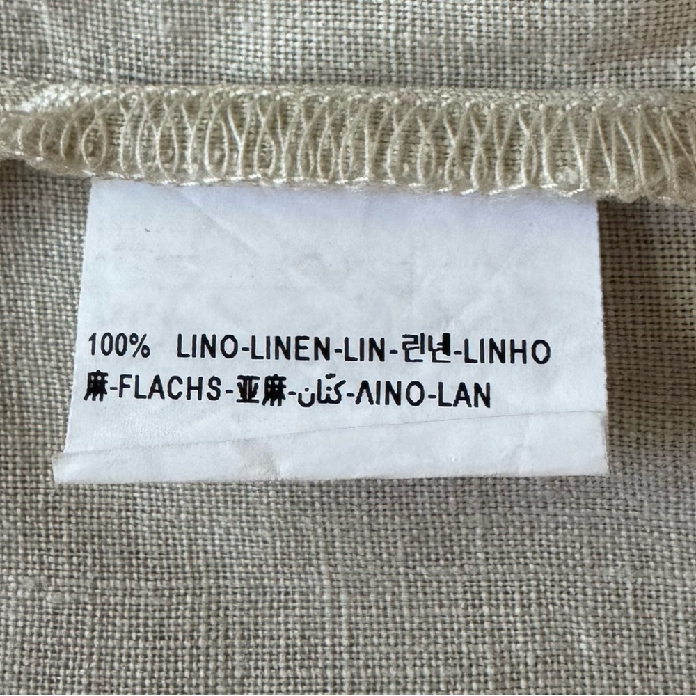 United Colors of Benetton Sleeveless Linen Blouse - Picture 8 of 12